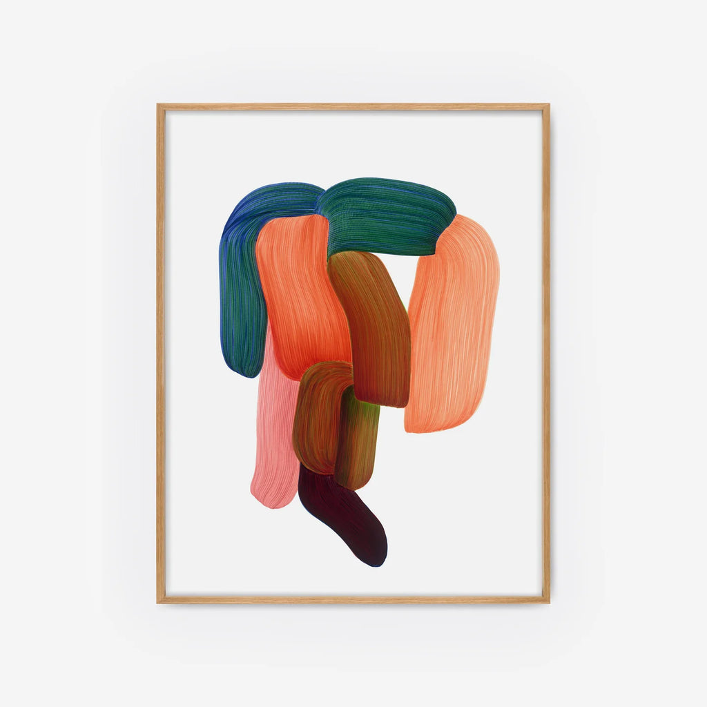 Drawing 14 de Ronan Bouroullec - The Wrong Shop-Cadre en chêne-The Woods Gallery