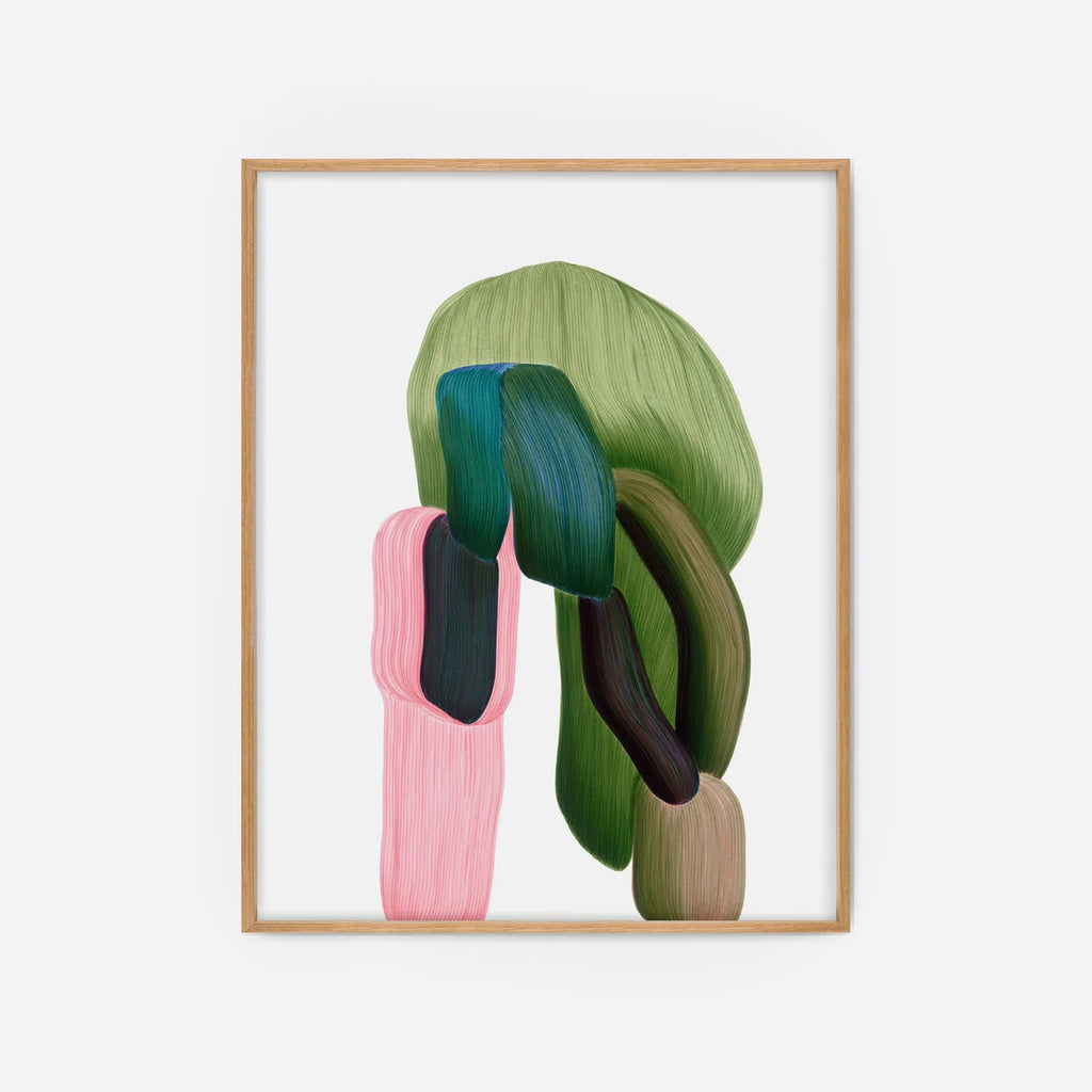 Drawing 17 de Ronan Bouroullec - The Wrong Shop-Cadre en chêne-The Woods Gallery