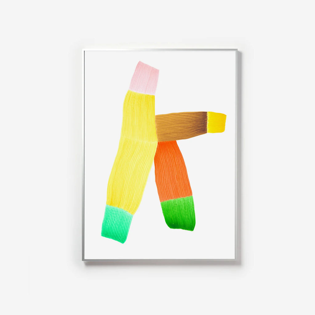 Drawing 2 de Ronan Bouroullec - The Wrong Shop-Cadre en aluminium argenté-The Woods Gallery