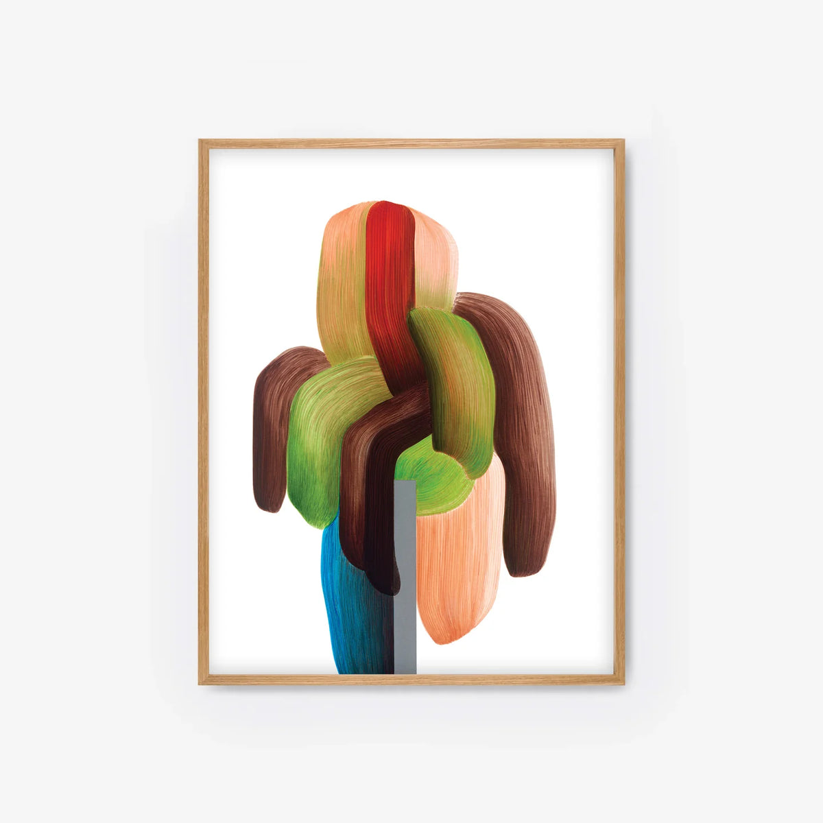 Drawing 26 de Ronan Bouroullec - The Wrong Shop-Cadre en chêne-The Woods Gallery