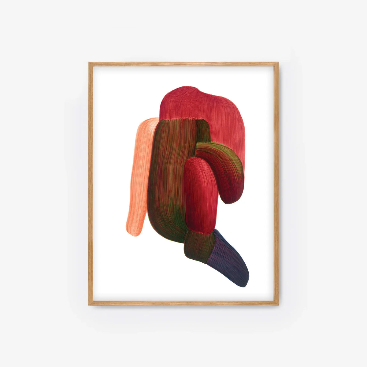 Drawing 27 de Ronan Bouroullec - The Wrong Shop-Cadre en chêne-The Woods Gallery