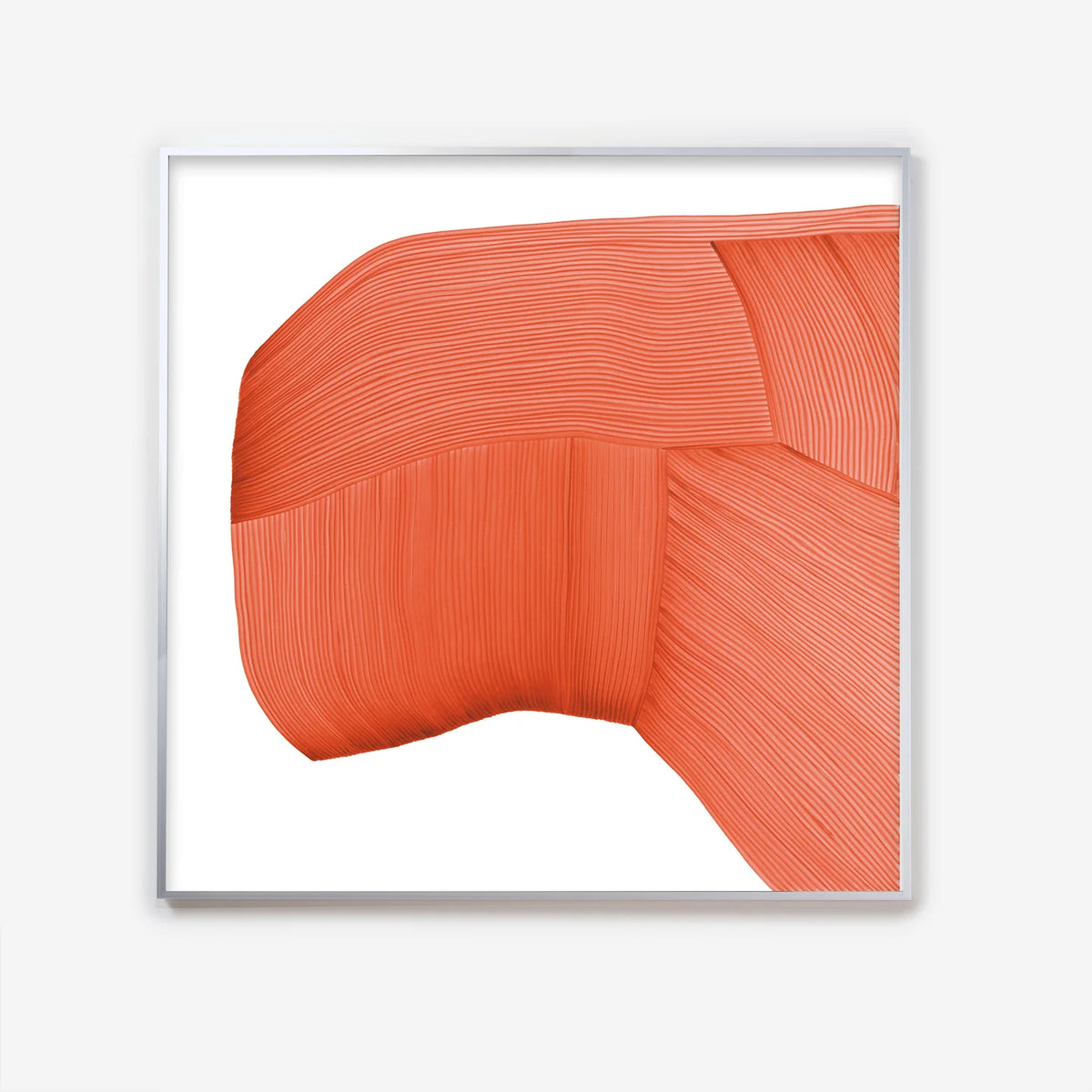 Drawing 6 de Ronan Bouroullec - The Wrong Shop-Cadre en aluminium argenté-The Woods Gallery