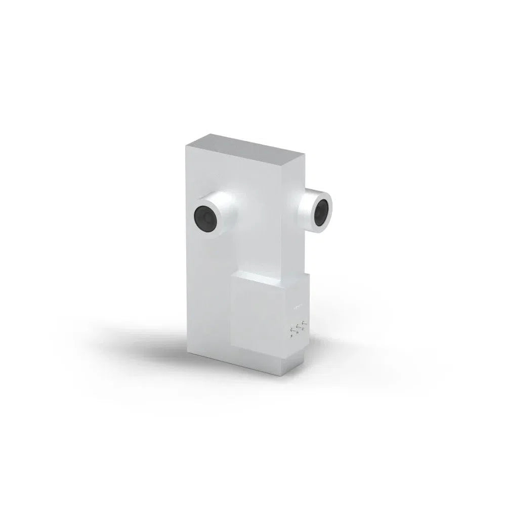 Enceinte Brutalist Speaker - Transparent Speaker-Noir-The Woods Gallery