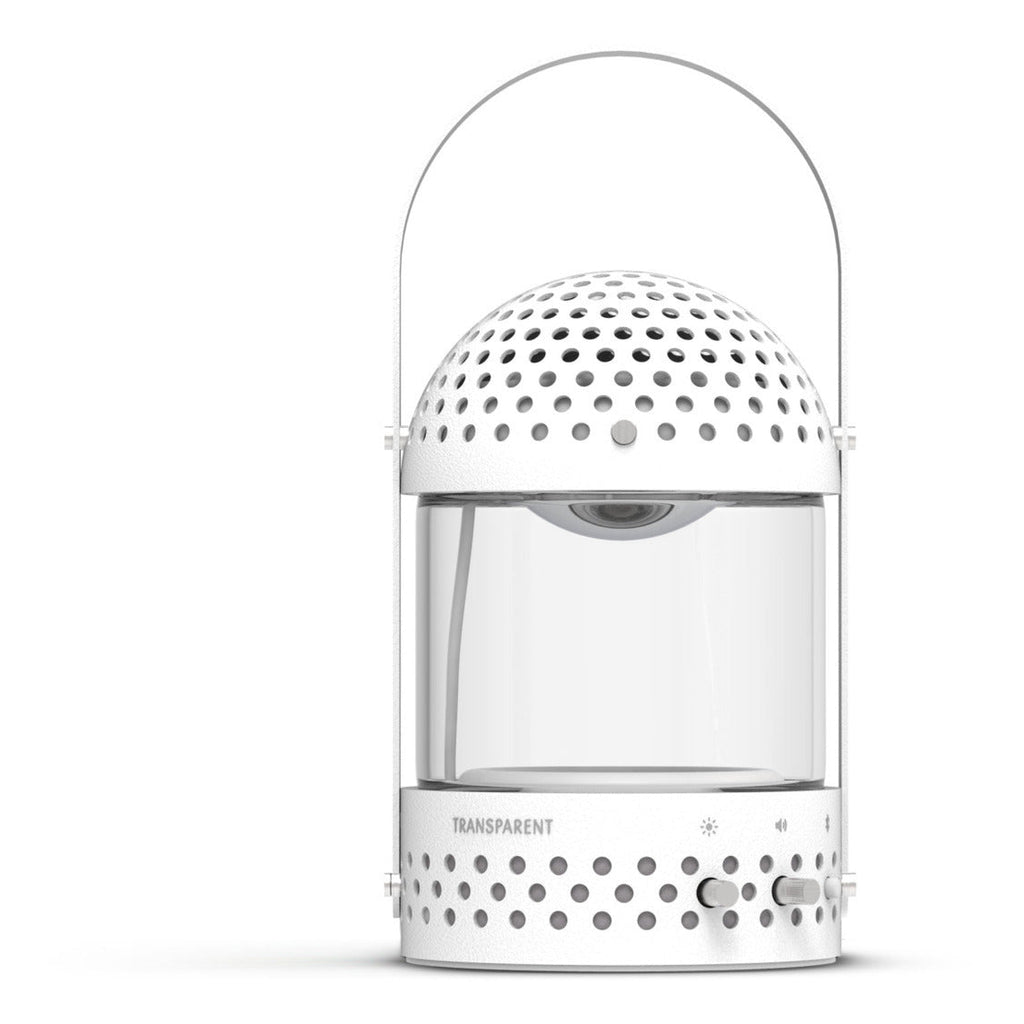 Enceinte Light Air - Transparent Speaker-Blanc-The Woods Gallery