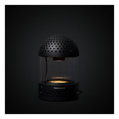 Enceinte Light Air - Transparent Speaker-Noir-The Woods Gallery