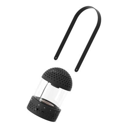 Enceinte Light Air - Transparent Speaker-Noir-The Woods Gallery
