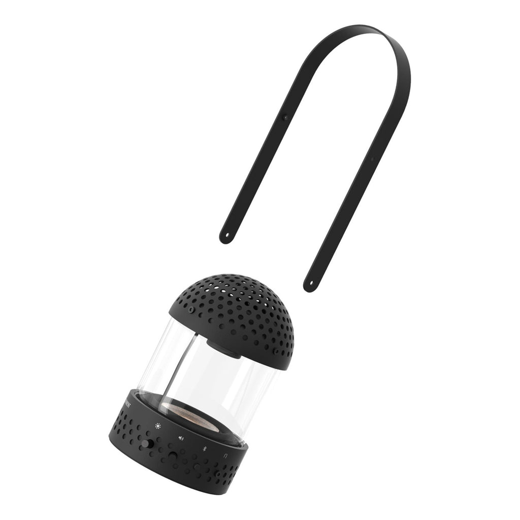 Enceinte Light Air - Transparent Speaker-Noir-The Woods Gallery