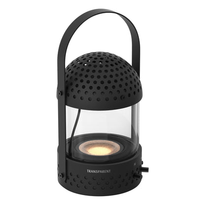 Enceinte Light Air - Transparent Speaker-Noir-The Woods Gallery