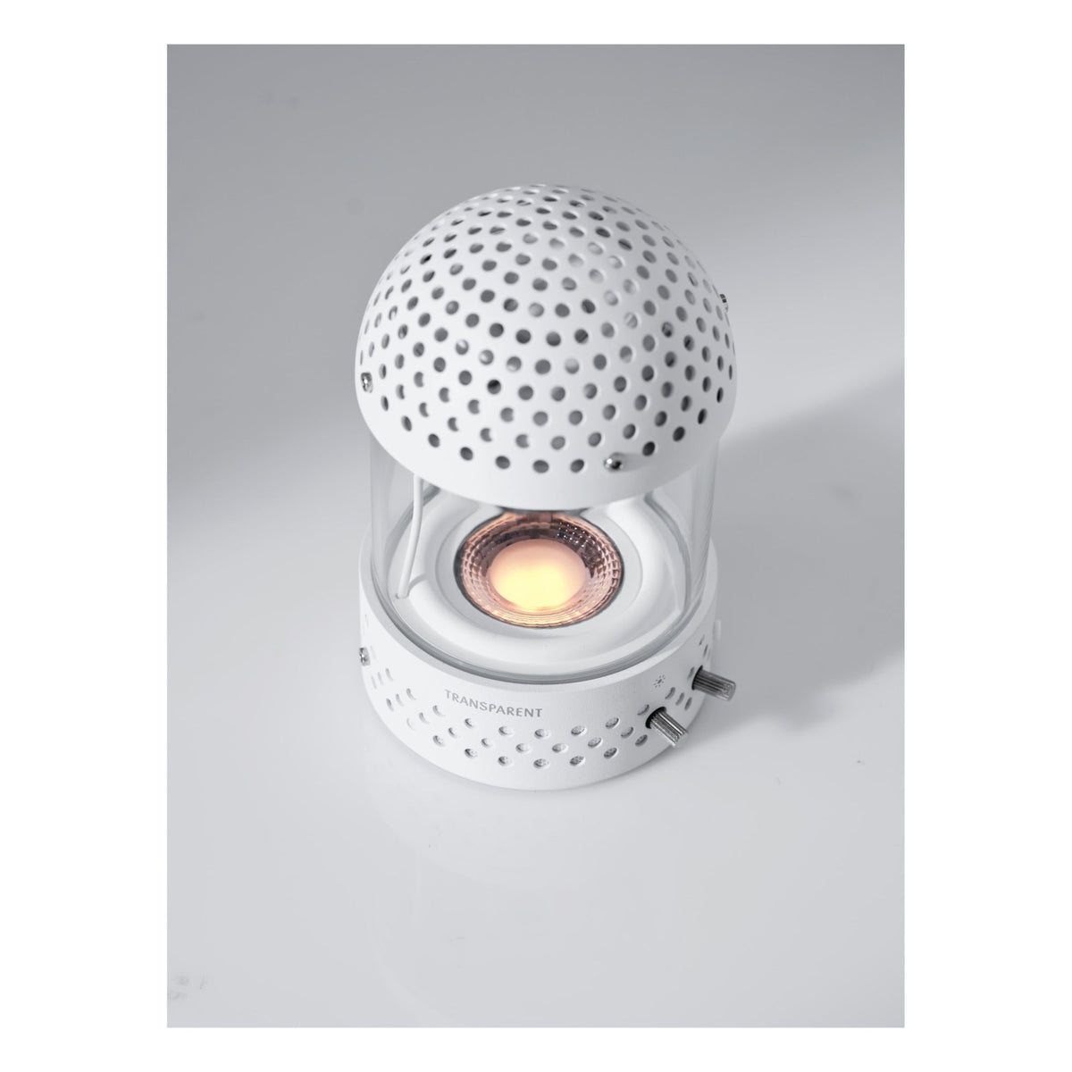Enceinte Light Air - Transparent Speaker-Noir-The Woods Gallery