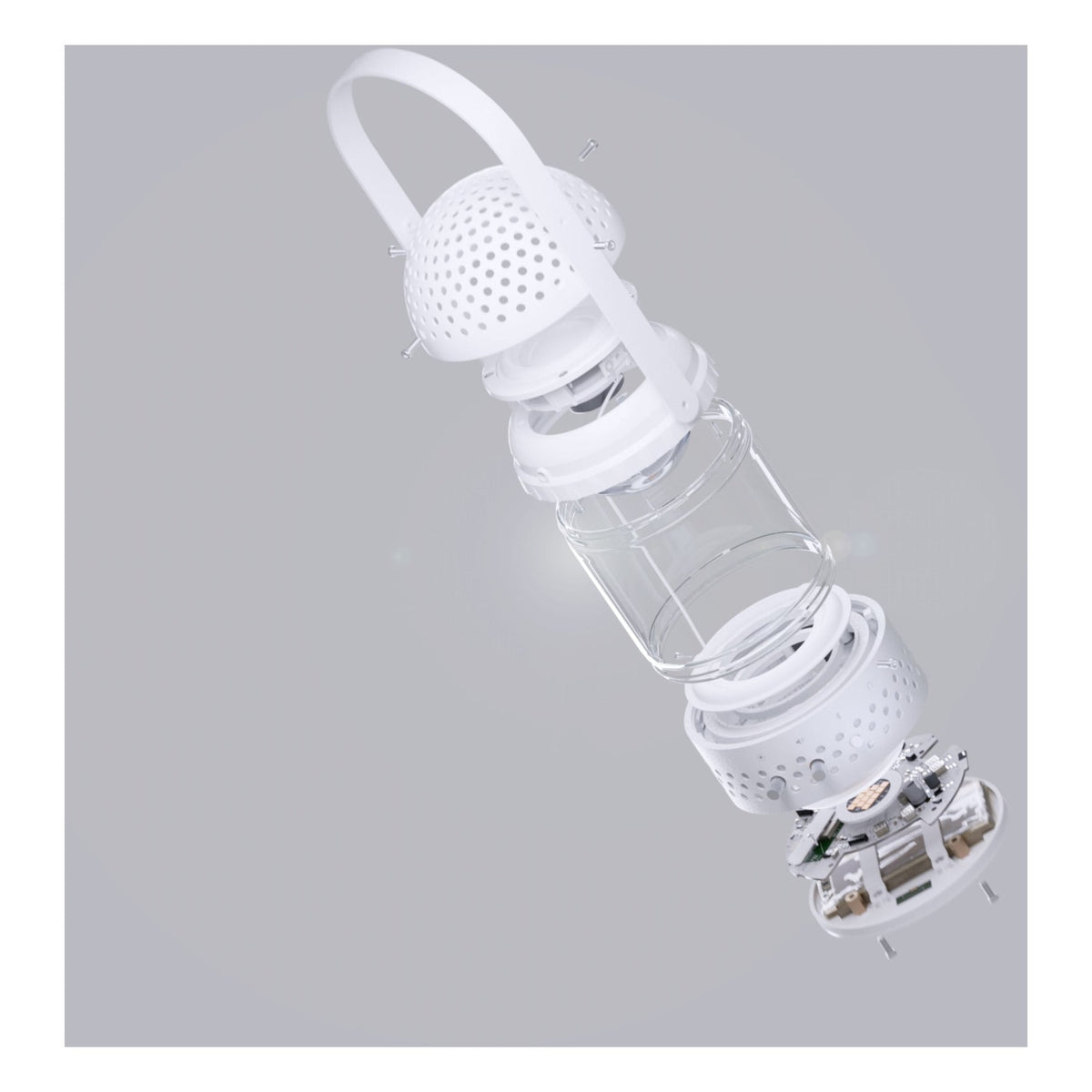 Enceinte Light Air - Transparent Speaker-Noir-The Woods Gallery
