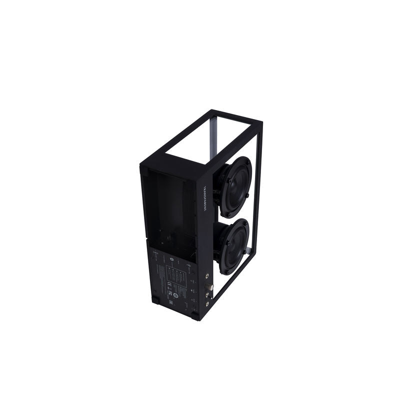 Enceinte Small - Transparent Speaker-Blanc-The Woods Gallery