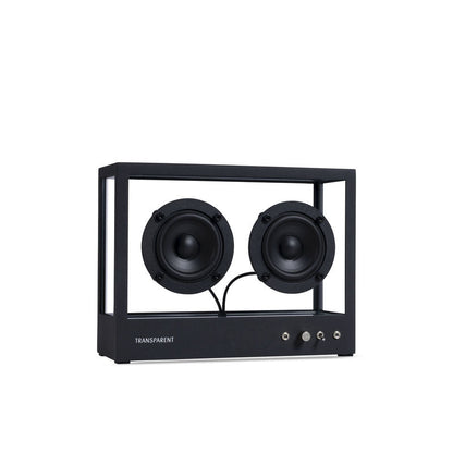 Enceinte Small - Transparent Speaker-Blanc-The Woods Gallery