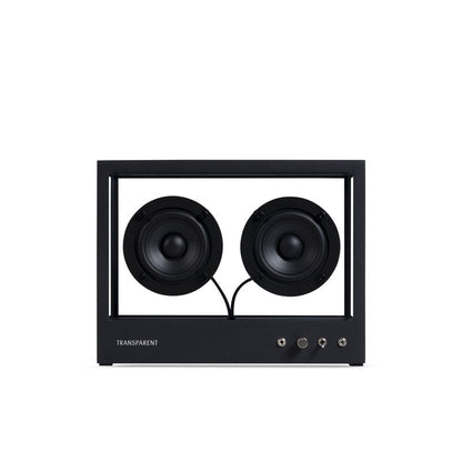 Enceinte Small - Transparent Speaker-Blanc-The Woods Gallery