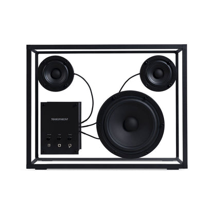 Enceinte - Transparent Speaker-Blanc-The Woods Gallery