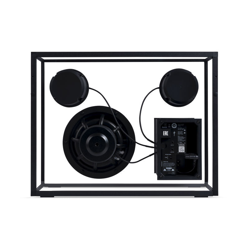 Enceinte - Transparent Speaker-Blanc-The Woods Gallery