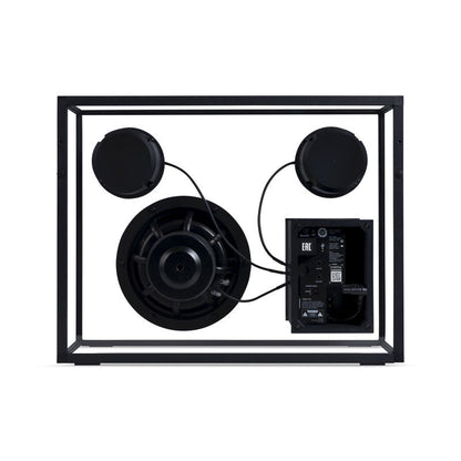 Enceinte - Transparent Speaker-Blanc-The Woods Gallery