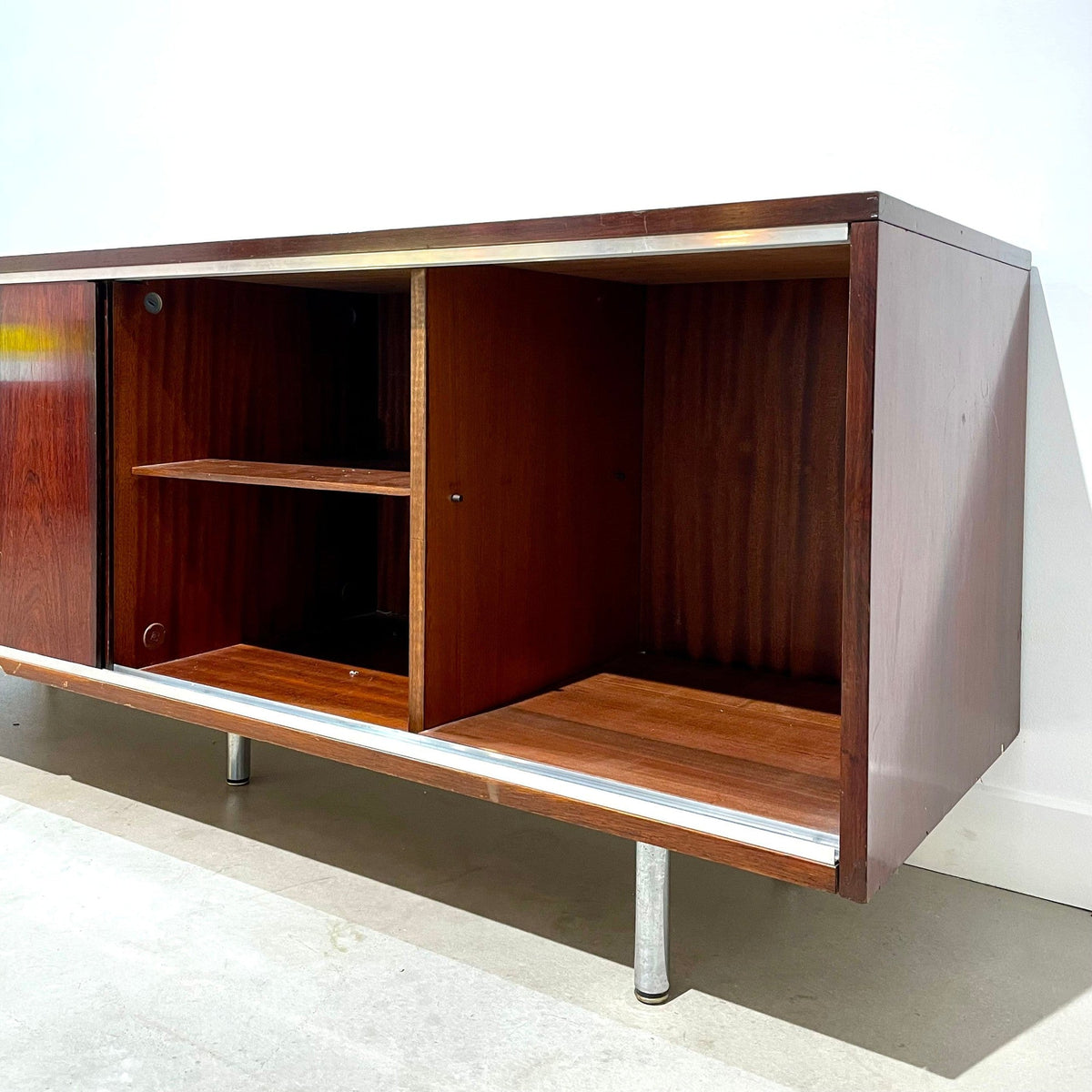 Enfilade de George Nelson en palissandre - Herman Miller - Vintage-The Woods Gallery