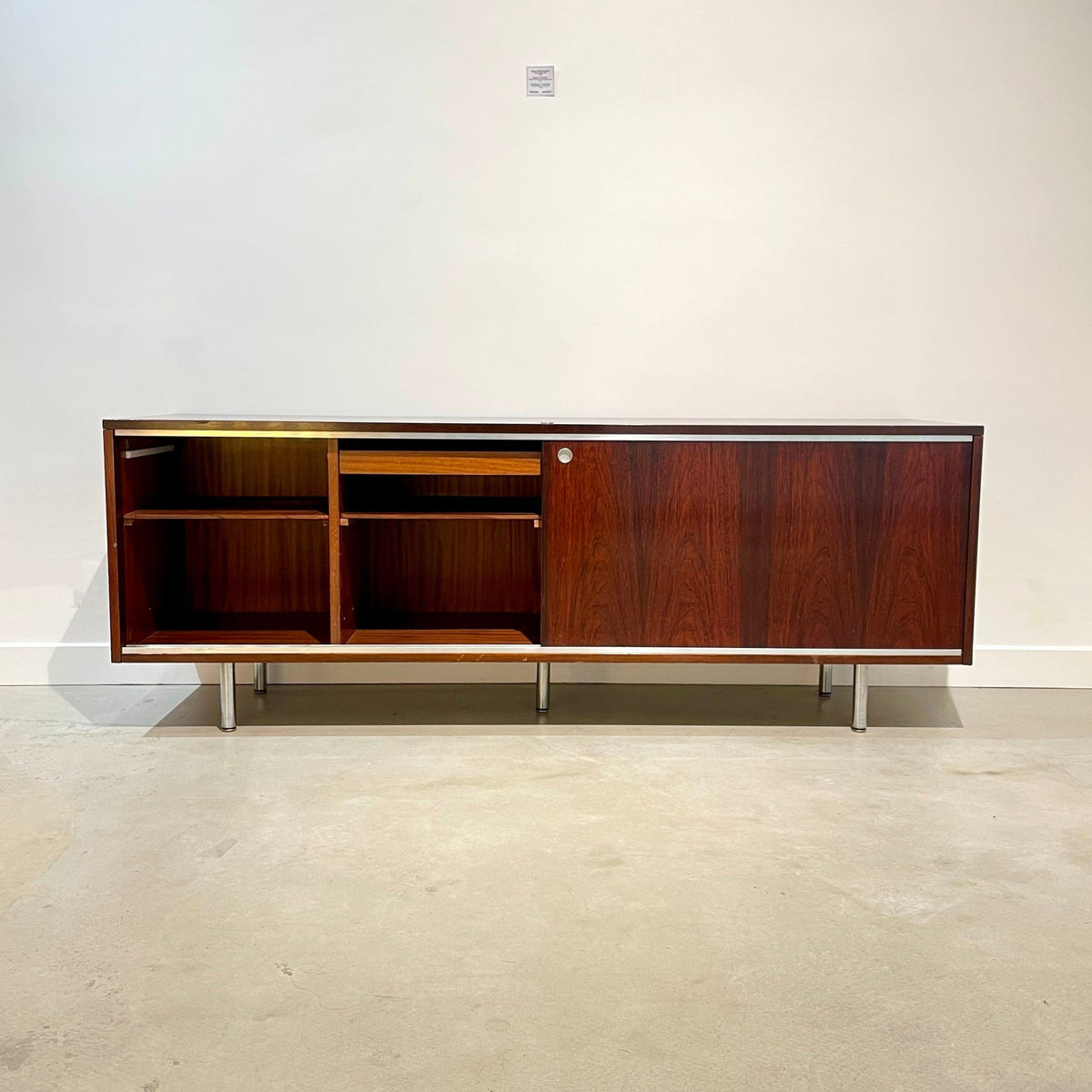 Enfilade de George Nelson en palissandre - Herman Miller - Vintage-The Woods Gallery