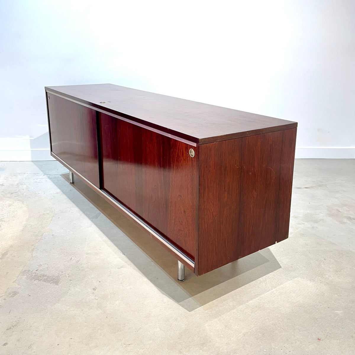 Enfilade de George Nelson en palissandre - Herman Miller - Vintage-The Woods Gallery