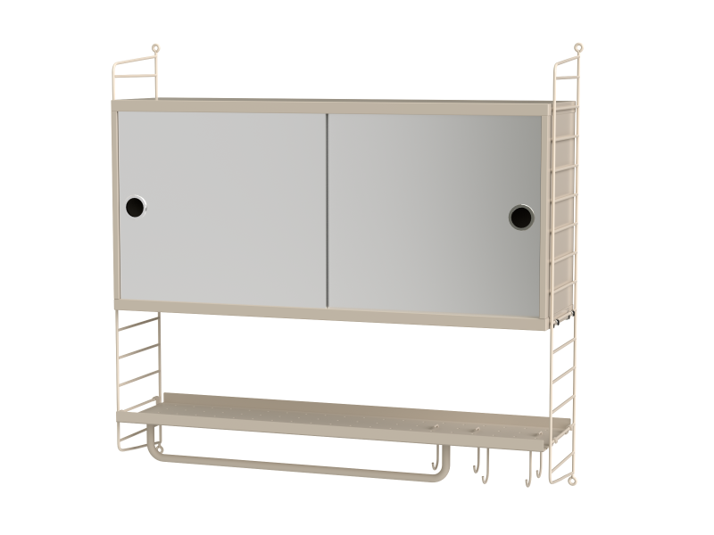Ensemble Salle de bain A - String Furniture-Blanc-The Woods Gallery