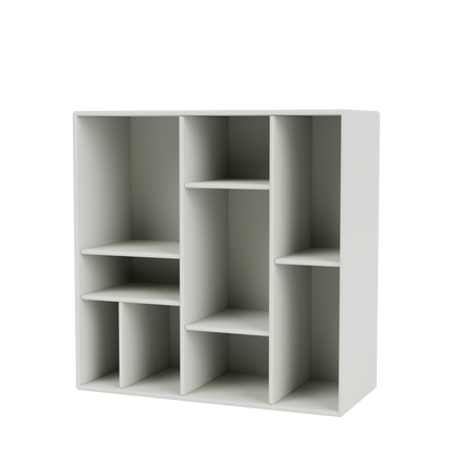 Étagère Compile Quick Ship, laque 09 Nordic, suspendu au mur, packshot Montana