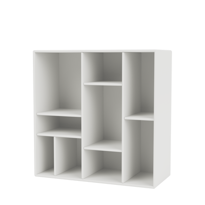 Etagère Compile par Peter J. Lassen, laque 01 White, suspendu au mur, packshot Montana