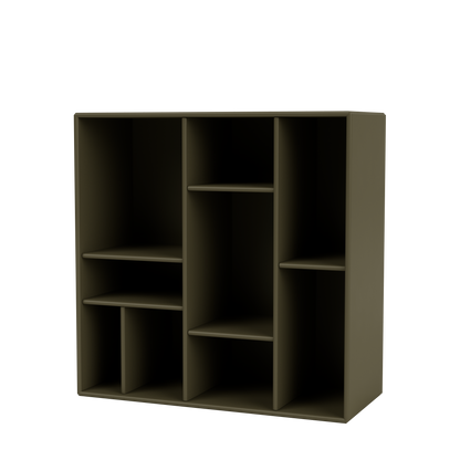 Etagère Compile par Peter J. Lassen, laque 139 Oregano, suspendu au mur, packshot Montana