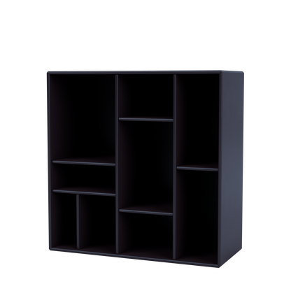 Etagère Compile par Peter J. Lassen, laque 147 Shadow, suspendu au mur, packshot Montana