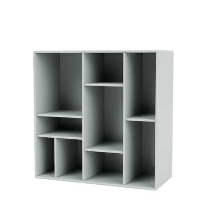 Etagère Compile par Peter J. Lassen, laque 156 Oyster, suspendu au mur, packshot Montana