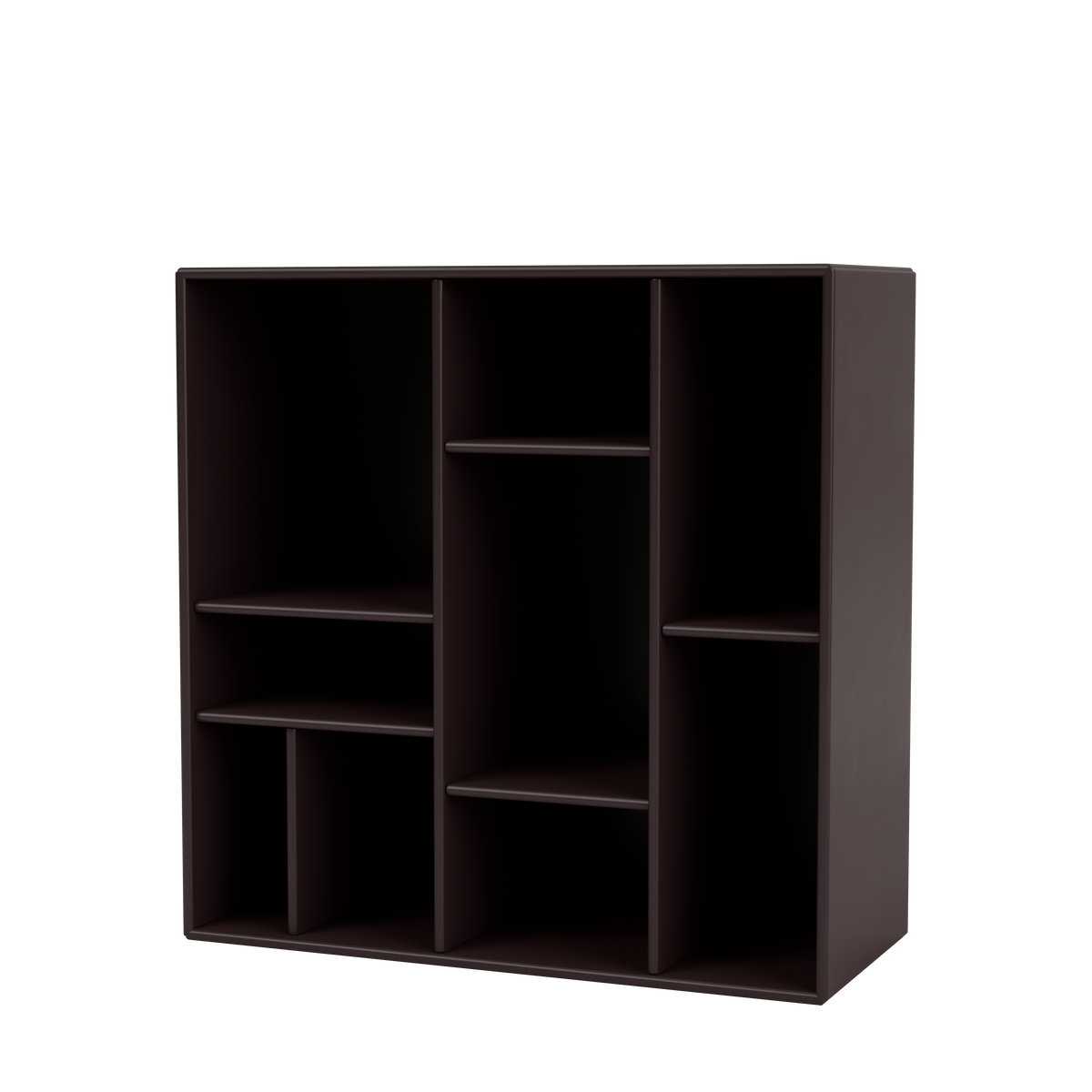 Etagère Compile par Peter J. Lassen, laque 160 Balsamic, suspendu au mur, packshot Montana