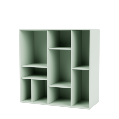 Etagère Compile par Peter J. Lassen, laque 161 Mist, suspendu au mur, packshot Montana
