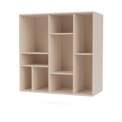 Etagère Compile par Peter J. Lassen, laque 168 Clay, suspendu au mur, packshot Montana