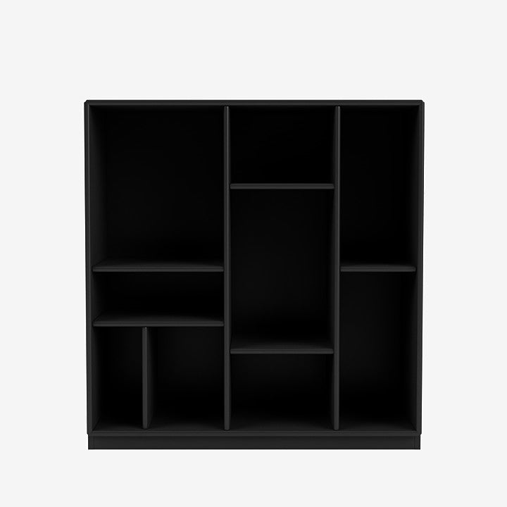 Etagère Compile par Peter J. Lassen - Montana-05 Black-Plinthe h 3cm-The Woods Gallery