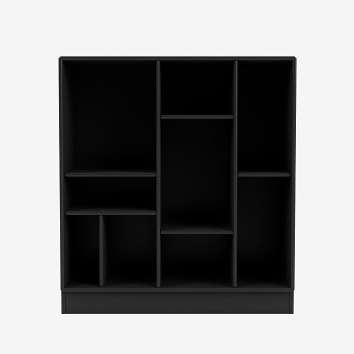 Etagère Compile par Peter J. Lassen - Montana-05 Black-Plinthe h 7cm-The Woods Gallery