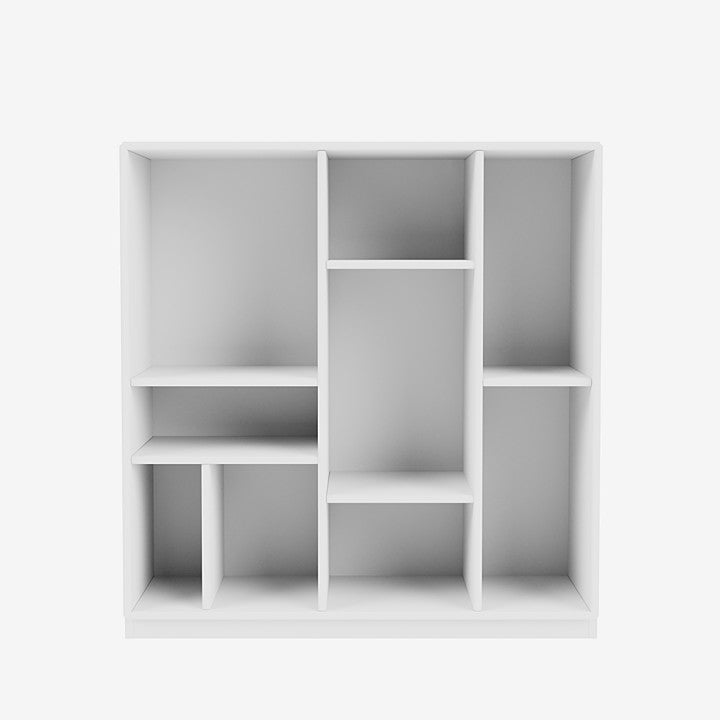 Etagère Compile par Peter J. Lassen - Montana-101 New white-Plinthe h 3cm-The Woods Gallery