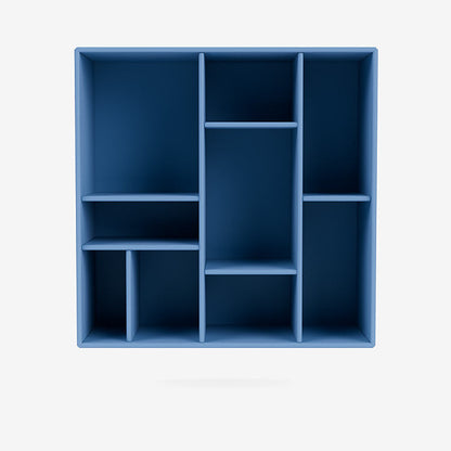 Etagère Compile par Peter J. Lassen - Montana-154 Azure-Avec rail de suspension-The Woods Gallery