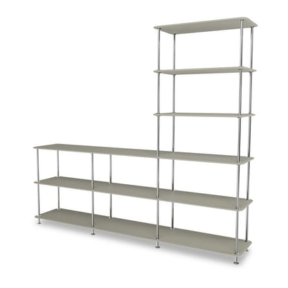 Etagère Free 522000 par Jakob Wagner - Montana Furniture-Beige-Chrome 44c-The Woods Gallery