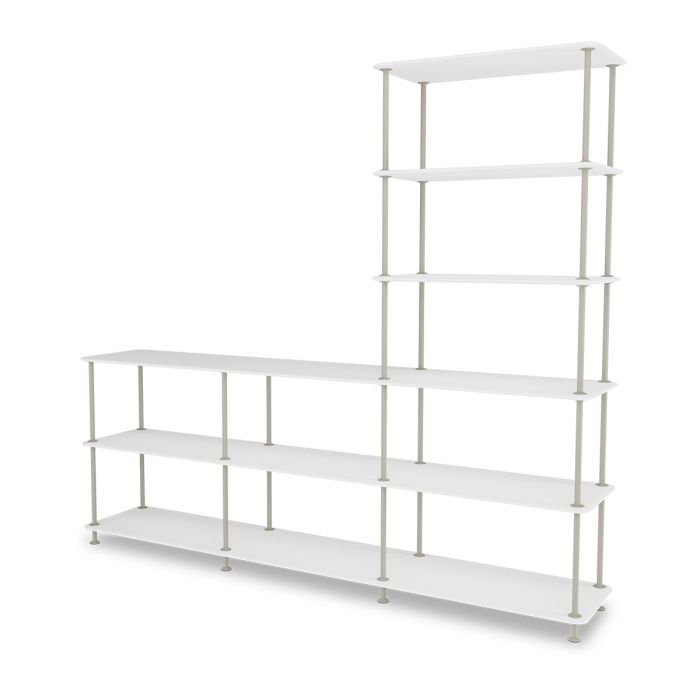 Etagère Free 522000 par Jakob Wagner - Montana Furniture-Blanc-Fennel 144-The Woods Gallery