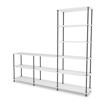 Etagère Free 522000 par Jakob Wagner - Montana Furniture-Blanc-Noir 05-The Woods Gallery