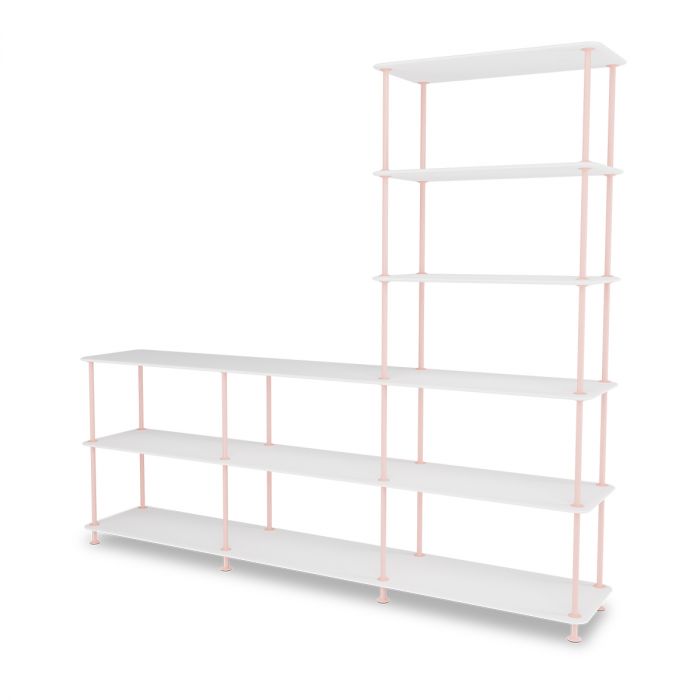 Etagère Free 522000 par Jakob Wagner - Montana Furniture-Blanc-Ruby 167-The Woods Gallery