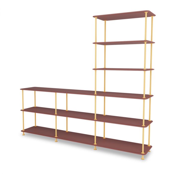 Etagère Free 522000 par Jakob Wagner - Montana Furniture-Bordeaux-Acacia 166-The Woods Gallery