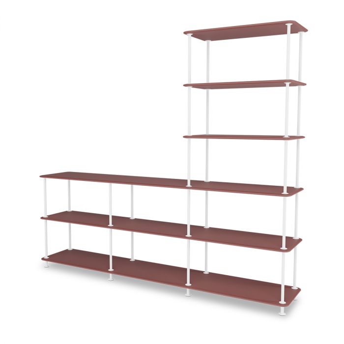 Etagère Free 522000 par Jakob Wagner - Montana Furniture-Bordeaux-New White 101-The Woods Gallery