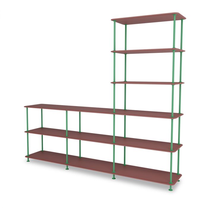 Etagère Free 522000 par Jakob Wagner - Montana Furniture-Bordeaux-Parsley 152-The Woods Gallery