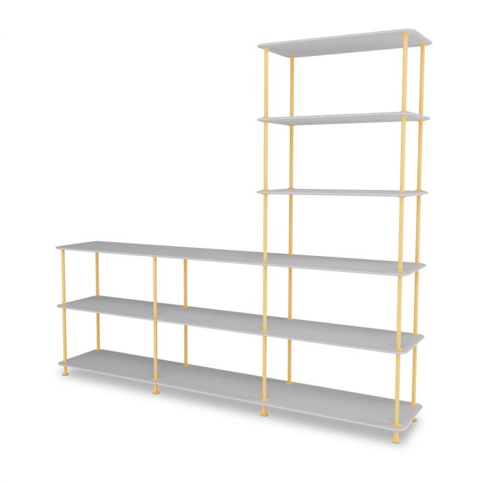 Etagère Free 522000 par Jakob Wagner - Montana Furniture-Gris clair-Acacia 166-The Woods Gallery
