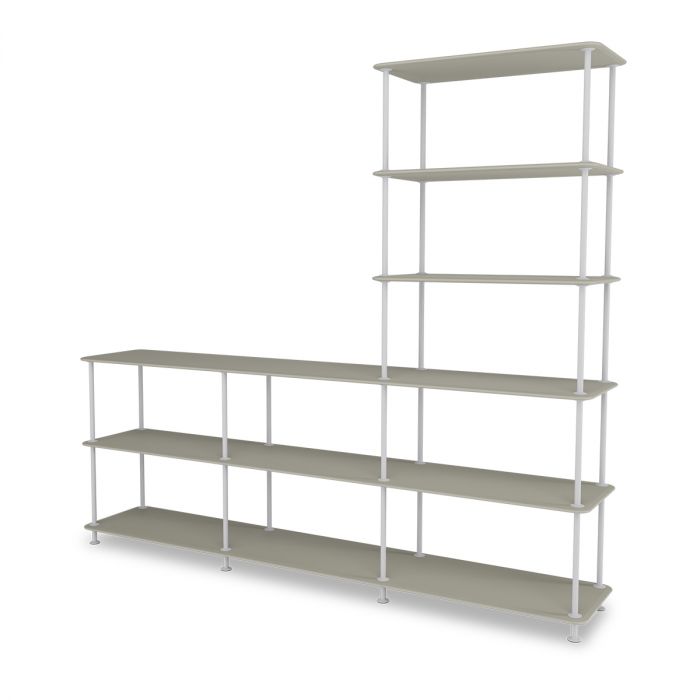 Etagère Free 522000 par Jakob Wagner - Montana Furniture-Gris clair-Fennel 144-The Woods Gallery