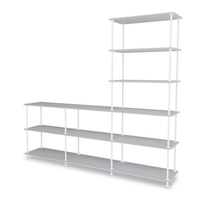 Etagère Free 522000 par Jakob Wagner - Montana Furniture-Gris clair-New White 101-The Woods Gallery
