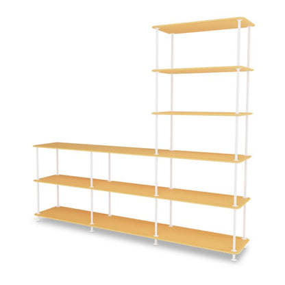 Etagère Free 522000 par Jakob Wagner - Montana Furniture-Jaune-New White 101-The Woods Gallery