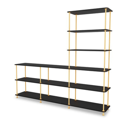 Etagère Free 522000 par Jakob Wagner - Montana Furniture-Noir-Acacia 166-The Woods Gallery