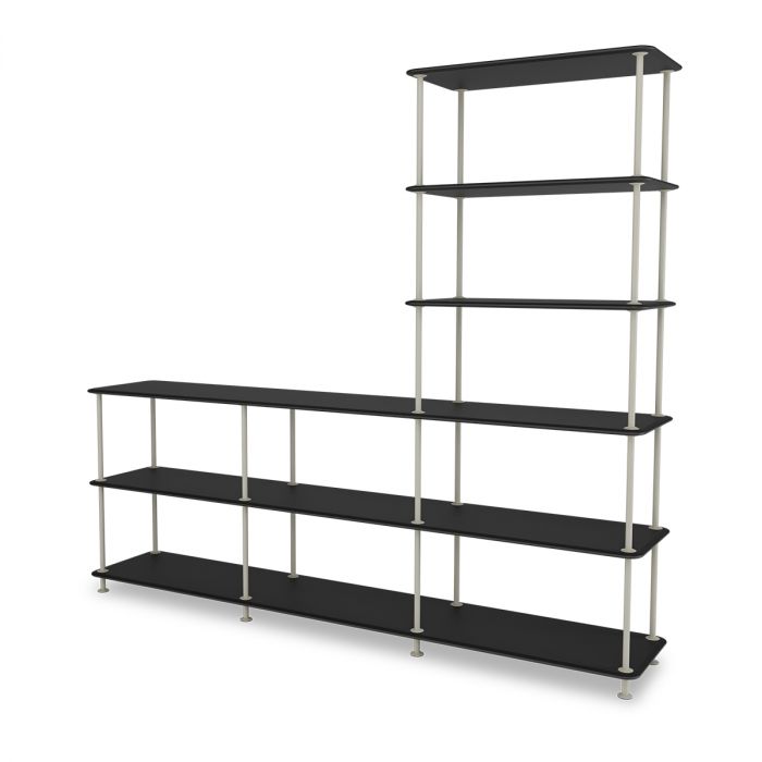 Etagère Free 522000 par Jakob Wagner - Montana Furniture-Noir-Fennel 144-The Woods Gallery