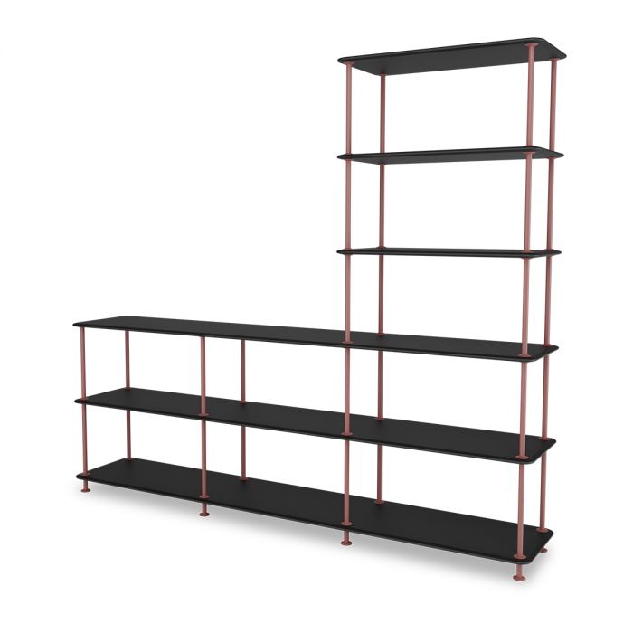 Etagère Free 522000 par Jakob Wagner - Montana Furniture-Noir-Masala 155-The Woods Gallery